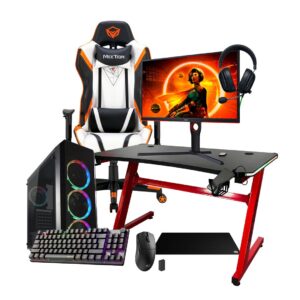 SUMMER BUNDLE 10 / Ryzen 7 5700X / 16GB DDR4 / 512GB / RTX 5060 Ti 16GB + 25 AOC 25G3ZM/BK 240Hz + CHR15 + DE-08 + Shark V2 X + M916-PRO-4K + MK008 + S3