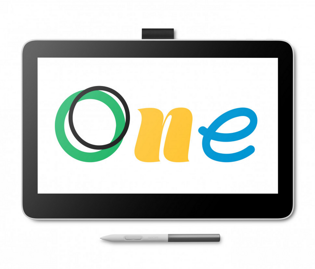 Tablet grafik Wacom One Display 13 DTH134W0B – Argjendtë/Zezë
