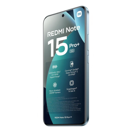 Telefon Xiaomi Redmi Note 15 Pro+ / 8GB / 256GB - Blu - Figura 5