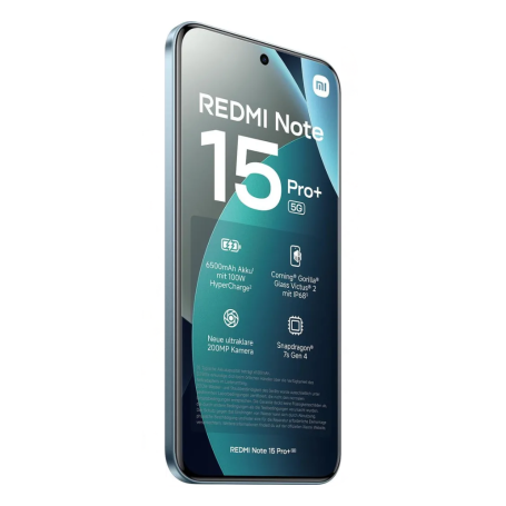 Telefon Xiaomi Redmi Note 15 Pro+ / 8GB / 256GB - Blu - Figura 4