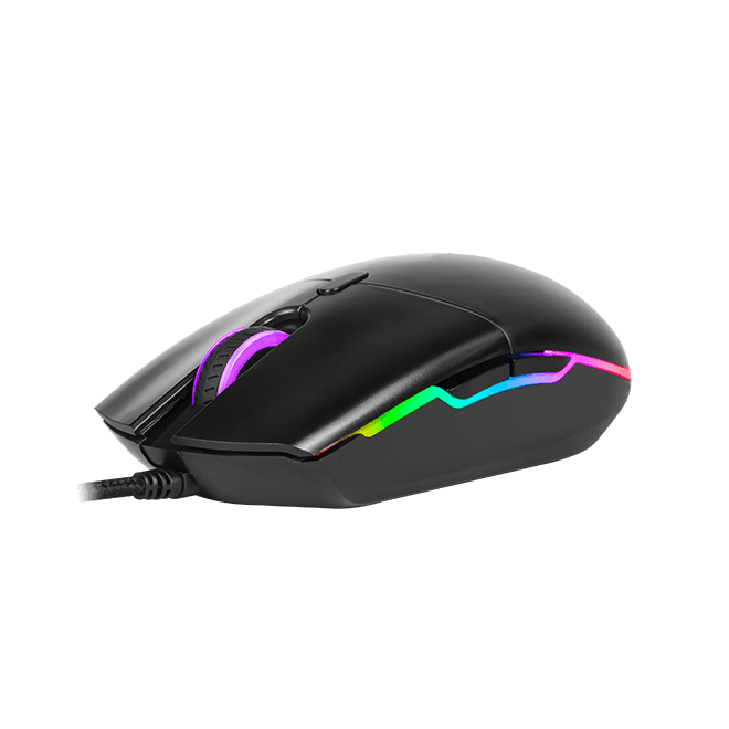 Maus Gaming Delux M630BU / Wired / Optik / RGB / 4000 DPI / I zi - Figura 2
